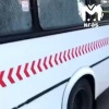 Неизвестный расстрелял автобус с пассажирами на Борисевича.