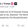Украина согласилась не наносить удары по российским энергетическим объектам, заявил Трамп
