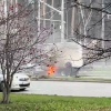 «Газель» вспыхнула в Академическом