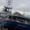 ЧП на Неве! Морской буксир «Капитан Ушаков» почти ушел под воду у причала...