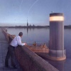 Туалет-маяк предложили для Дворцовой набережной Проект бюро «Клаузура»...