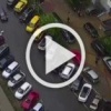 В Путилково пьяный водитель за рулем автомобиля Lada протаранил Hyundai, столкновение было лоб в лоб.