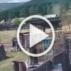 Вихрь перепугал сельчан в Забайкалье. Небольшая воронка...