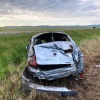 В Боградском районе перевернулся автомобиль, пострадали люди