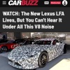 Новый Lexus LFA впервые показали публике — прототип легендарного суперкара вывезли на Фестиваль скорости в Гудвуде.