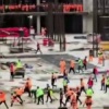 Утро на одном из строительных объектов в Москве началось с массового побоища работников-мигрантов.