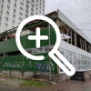 Сквер появится на месте «Планеты одежды и обуви» на Добролюбова, 36к1