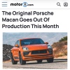 Porsche прекращает выпуск бензинового Macan — последний кроссовер с ДВС сойдёт с конвейера уже в конце июля.
