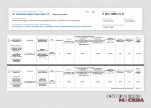В Лобне муниципальное учреждение оценило предел стоимости литра АИ-92 в 121 рубль, а дизеля — почти в 131 рубль при закупке топлива на 3 млн рублей.