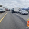 В Богородском пассажирская маршрутка попала в массовое ДТП, пострадало 4 человека.