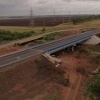 В Переволоцком районе открыли новый мост через реку Гусиху