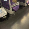 Девушка делала минет своему парню прямо в поезде в Китае.