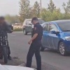 Пьяный «гонщик» на мощном электровелосипеде попался полиции прямо на тротуаре