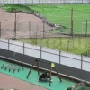 Футбольное поле пытается улететь в Невском районе