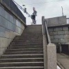 Чего только не увидишь в Петербурге. Вот, например, техника бесконтактного...