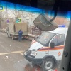 Брянская. Сотрудники МЧС разбили служебный автомобиль....