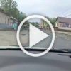 В Кемерово на ул. Юрия Двужильного пьяный водитель...