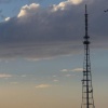 Иркутская телебашня засветится яркими красками. На объекте начался монтаж подсветки