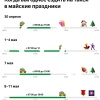 Когда выгоднее ездить на такси в майские праздники...