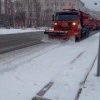 Снегоуборщики вышли на дороги Красноярска