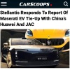Maserati может превратиться в «КИТАЙЦА» — в сети пишут, что Stellantis обсуждает партнёрство с Huawei и JAC для спасения бренда.