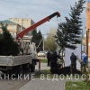 В Юбилейной аллее продолжается благоустройство
