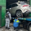 Mercedes-Benz GLE арестовали приставы за долги в Абакане....