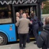 Крики и сильная давка произошли в автобусе у метро «Беломорская» из-за проверки билетов.