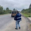 Торговец дынями прокатил ревизора на капоте в Металлострое. Накануне сотрудники ККИ при пресечении несанкционированной торговли столкнулись с яростным сопротивлением.