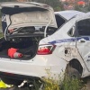 В Красноуфимске патрульный автомобиль Госавтоинспекции попал в серьёзное ДТП