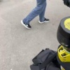 БМВист решил срезать по тротуару. Пересечение Непркоренных и Гражданского. 🇷🇺...