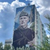 В Красноярске появился ещё один мурал. На одном из домов на улице Вербная...