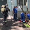 Женщина из-за пожара спрыгнула из квартиры на 3 этаже дома на улице Инессы Арманд в Ясенево.