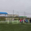 Футбольные тренировки проходят под дым от отходов в Солнечном