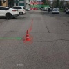 Юного велосипедиста сбили в одном из дворов Юго-Восточного района Ачинска По...