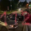 В Петрозаводске водитель влетел в семь машин и устроил драку, — СМИ.