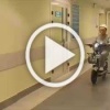 В Могилеве медсестры гоняют на скутерах по больнице....