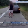 Белорус решил устроить огненное шоу с логотипом Audi прямо на трассе