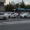 Жёсткую зарубу на фоне Кремля устроили двое водителей в самом центре Москвы....