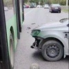 Сегодня утром на Белинского, 163 произошло ДТП с автобусом По словам...