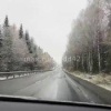 На трассе Таштагол — Шерегеш выпал снег