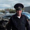 Полицейские работают на месте ДТП: в Красноярске водитель «КАМАЗа» врезался в...