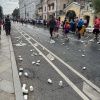 Жители центра города жалуются на горы мусора, которые остаются после...
