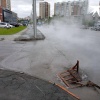 Улицу Кошурникова подтопило кипятком