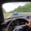 В Германии на бывшей трассе «Формулы-1» во время платного заезда Porsche 911...