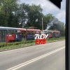 На улице 8 Марта в районе остановки 