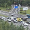 На Бесединском шоссе перевернулся автомобиль Очевидцы сообщили, что...