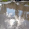 Последствия ливня в Ачинске Затопило улицу Гагарина, на которой идёт ремонт,...