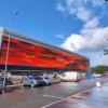 Новый медиаэкран появился на фасаде КРК «Уралец» Пока на огромном экране...