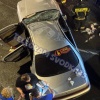 🗣Во Владивостоке ночью возле ТЦ «Море» перевернулась Toyota Cresta